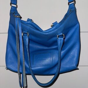 CHLOE See By Chloe 2 Way Tassel Electric Blue Tote Bag